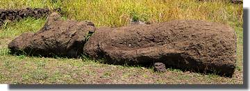 Moai am Ahu Riata