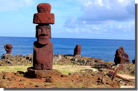 Moai beim Poko